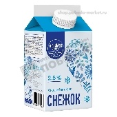 Снежок "ЛюбиМое" йогуртный сладкий 2,5% 450г п/п