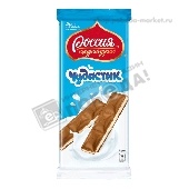 Шоколад "Россия" Чудастик молочный с молочной начинкой 90г