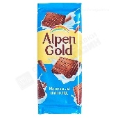 Шоколад "Альпен Гольд" молочный 80/85г