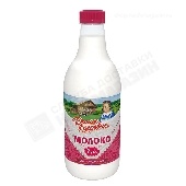 Молоко "Домик в деревне" Отборное пастер. 3,4-4,5% 1400мл бут.
