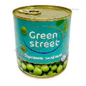 Горошек зеленый "Грин Стрит" ГОСТ 425мл ж/б ключ