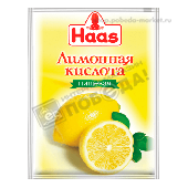 Кислота лимонная "Хаас" 240г