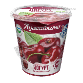 Йогурт фруктовый "Лужайкино" 2,5% 290г вишня п/ст