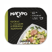 Кускус с тунцом "Магуро" и бобами эдамаме 230г ж/б