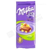 Шоколад "Милка" молочный цельный фундук 85г