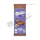 Шоколад "Милка" Баблс молочный пористый с начинкой со вкусом капучино 92г