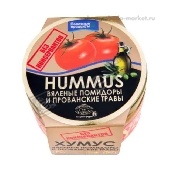Закуска хумус "Тайны Востока" вяленые помидоры и прованские травы 200г ст/б Полезные продукты