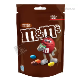 Драже "M&M" с молочным шоколадом в разноцвет. глазури 145г Марс