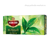 Чай "Майский" пакет. зеленый 25пак.*2г
