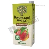 Нектар "Волжский посад" 2л Яблоко/персик