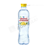 Напиток негаз. "Святой Источник" Природная вода + лимон 0,5л пэт