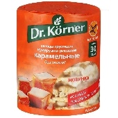 Хлебцы "Др.Кернер" кукурузно-рисовые карамельные 90г
