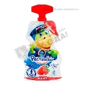 Йогурт "Растишка" 2,6% 70г клубника д/п