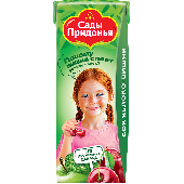 Сок "Сады Придонья" яблоко/вишня 200мл т/п с 5 мес.