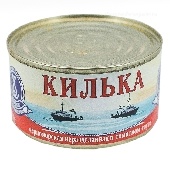 Килька "Морское содружество" в томатном соусе 240г ж/б