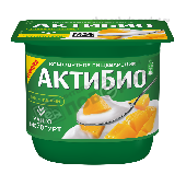 Биойогурт "АктиБио" 3% 130г манго п/ст
