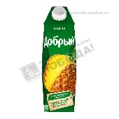 Нектар "Добрый" 1л Ананасовый