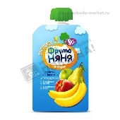 Пюре "Фруто Няня" салатик из фруктов 90г д/п с 6 мес.