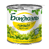 Горошек зеленый "Бондюэль" 400г ж/б