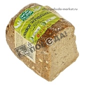 Хлеб "Живое зернышко" в упаковке (нарезанная часть) 200г "Хлебодар"