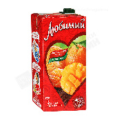 Напиток сокосодержащий "Любимый" 1,93л Апельсиновое манго