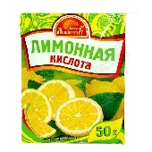 Кислота лимонная "Русский аппетит" 50г Витэкс