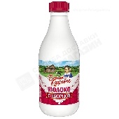 Молоко "Домик в деревне" Отборное пастер. 3,4-4,5% 930мл бут.