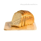 Хлеб "Бездрожжевой" в упаковке (нарезанная часть) 200г "Хлебодар"