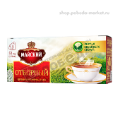 Чай "Майский" пакет. черный Отборный 25пак.*2г