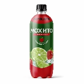 Напиток сильногаз. "Коктейль Мохито клубника-лайм" 0,5л пэт Бочкари