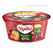 Йогурт фруктовый "Чудо" 2% 130г вишня/черешня п/ст