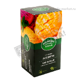 Чай "Фруктовая линия" пакет. черный Ассорти Пломбир 5 вкусов 25пак.*1,5г с/я