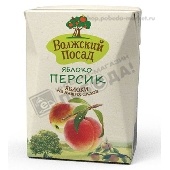 Нектар "Волжский посад" 0,2л Яблоко/персик