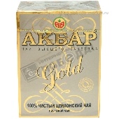 Чай "Акбар" черный Голд 250г