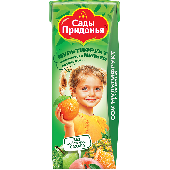 Сок "Сады Придонья" мультифрукт 200мл т/п с 12 мес.