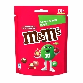 Драже "M&M" хрустящий со вкусом вишни 130г м/у Марс