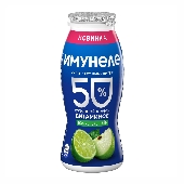 Напиток кисломол. "Имунеле" 1,2% 100г яблоко-лайм бут.