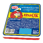 Палочки крабовые "Вичи" КрабОК 180/200г