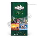 Чай "Ахмад Ти" пакет. черный Ассорти 4 вкуса 24пак.*2г