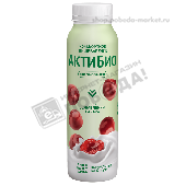 Биойогурт "АктиБио" питьевой 1,5% 260г яблоко/вишня/финик б/сахара бут.