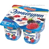 Продукт йогуртный "Эрмигурт" 3,2% 100г лесные ягоды п/ст