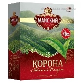 Чай "Майский" пакет. "Корона Российской Империи" 100пак.*2г