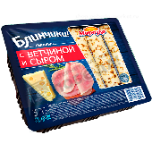 Блинчики "Морозко" 370г с ветчиной и сыром