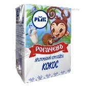 Коктейль молочный "Рогачевъ" 2,5% 200г кокос стерил. т/п