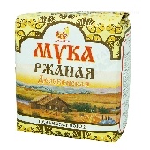 Мука "Дивинка" ржаная деревенская 1кг