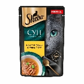 Корм д/кошек "Шеба" куриный суп 70г