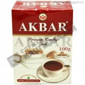 Чай "Акбар" черный Цейлонский 100г