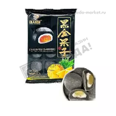 Конфеты фруктовые "Моти" черные ананас 180г