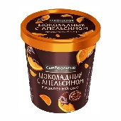 Сыр плавл. "Сыробогатов" 30% 130г Шоколадный с апельсином (стакан)
