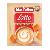 Напиток кофейный "МакКофе" 3в1 Латте со вкусом карамели 24г